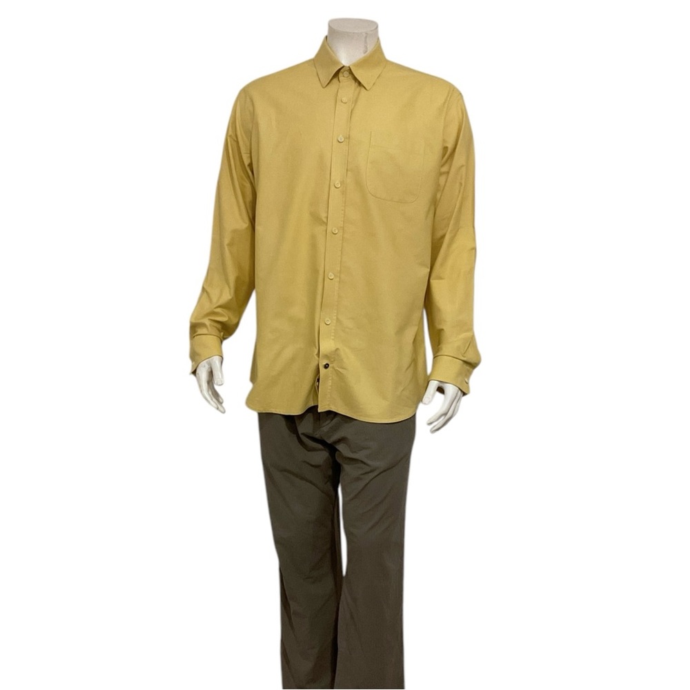 Taylor Stitch Men’s Yellow Button Shirt